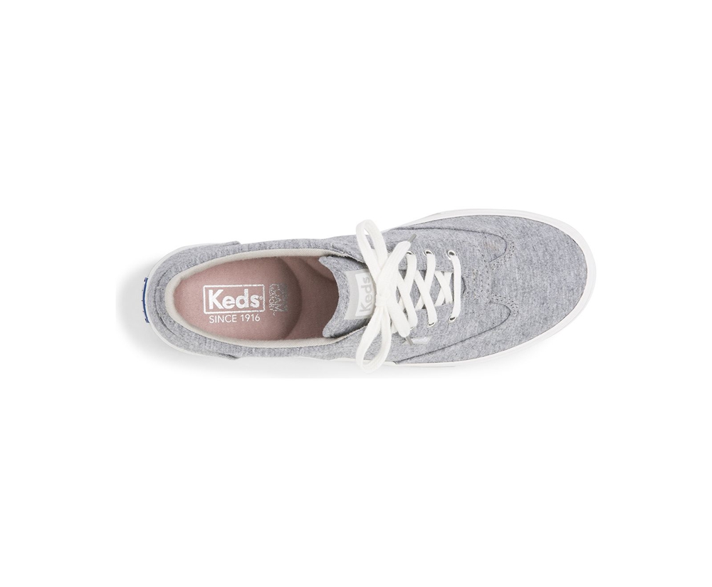 Πανινα Παπουτσια Γυναικεια - Keds Courty Jersey - Γκρι - BJXUY7420